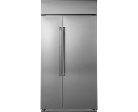 Café 48-Inch, 29.6 Cu. Ft. Built-In Side-By-Side Refrigerator - CSB48WP2NS1