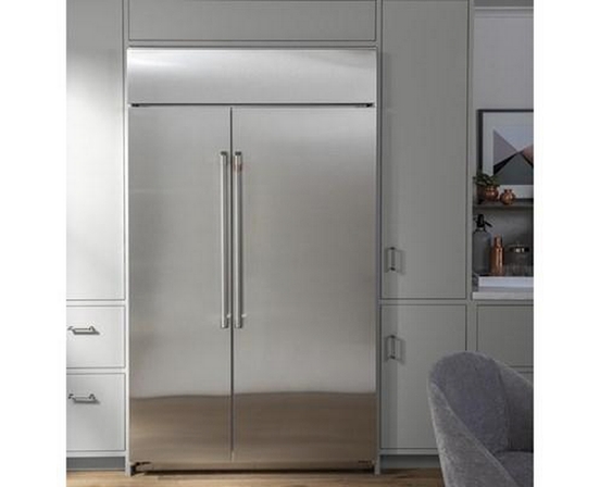 Café 48-Inch, 29.6 Cu. Ft. Built-In Side-By-Side Refrigerator - CSB48WP2NS1