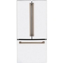 Café 33-Inch, 18.6 Cu. Ft. Counter-Depth French 3-Door Refrigerator - CWE19SP4NW2