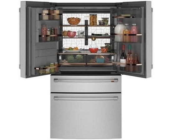 Café 36-Inch 27.8 Cu. Ft. French 4-Door Refrigerator - CVE28DP2NS1