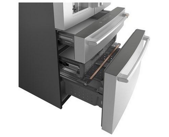 Café 36-Inch 27.8 Cu. Ft. French 4-Door Refrigerator - CVE28DP2NS1