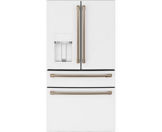 Café 36-Inch 27.6 Cu. Ft. French 4-Door Refrigerator - CVE28DP4NW2