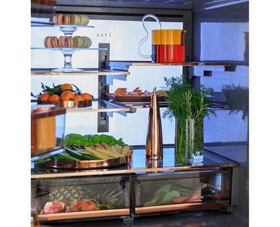 Café 36-Inch 27.6 Cu. Ft. French 4-Door Refrigerator - CVE28DP4NW2