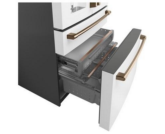 Café 36-Inch 27.6 Cu. Ft. French 4-Door Refrigerator - CVE28DP4NW2