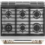 Café 30-Inch Slide-In Gas Range With Convection Technology - CCGS700P4MW2