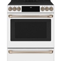 Café 30-Inch Slide-In Induction Range With Warming Drawer - CCHS900P4MW2