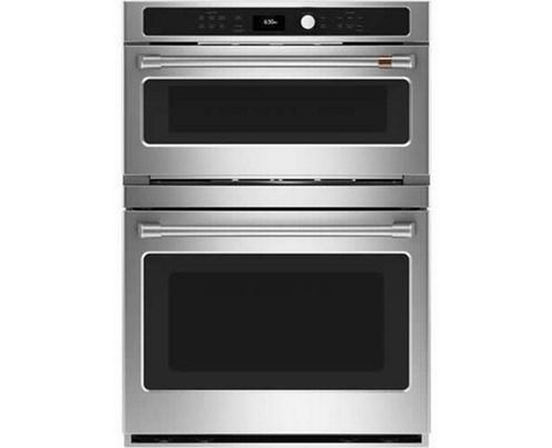 Café 30-Inch Built-In Combination Double Wall Oven With Advantium® Technology - CTC912P2NS1