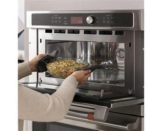 Café 30-Inch Built-In Combination Double Wall Oven With Advantium® Technology - CTC912P2NS1