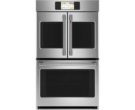 Café 30-Inch, 10 Cu. Ft. Double Wall Oven With Convection - CTD90FP2NS1