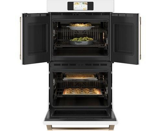 Café 30-Inch, 10 Cu. Ft. Double Wall Oven With Convection - CTD90FP4NW2