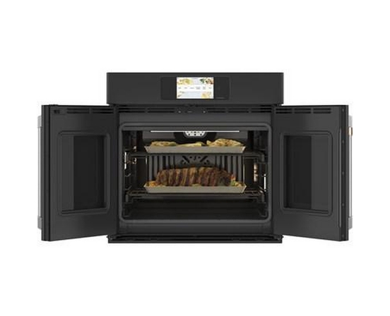 Café 30-Inch, 5.0 Cu.Ft. Built-In Single Wall Oven With True European Convection With Direct Air - CTS90FP3ND1