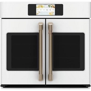 Café 30-Inch, 5.0 Cu.Ft. Built-In Single Wall Oven With True European Convection With Direct Air - CTS90FP4NW2