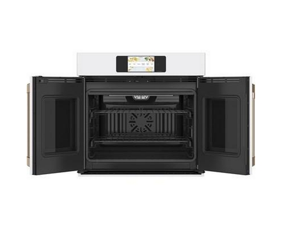Café 30-Inch, 5.0 Cu.Ft. Built-In Single Wall Oven With True European Convection With Direct Air - CTS90FP4NW2