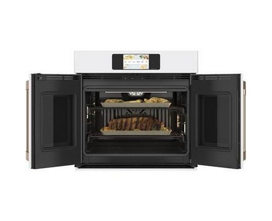Café 30-Inch, 5.0 Cu.Ft. Built-In Single Wall Oven With True European Convection With Direct Air - CTS90FP4NW2