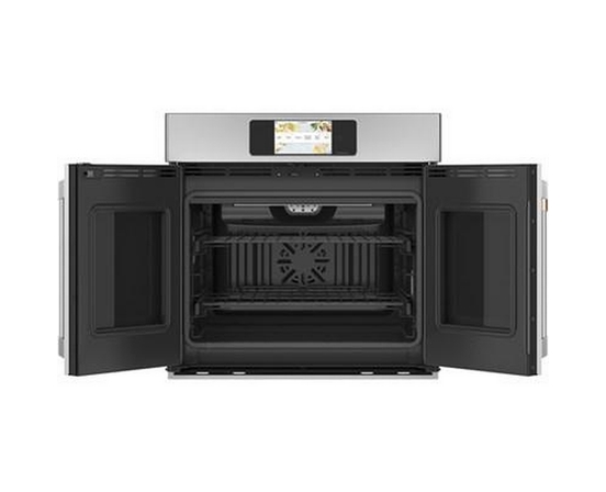 Café 30-Inch, 5.0 Cu.Ft. Built-In Single Wall Oven With True European Convection With Direct Air - CTS90FP2NS1