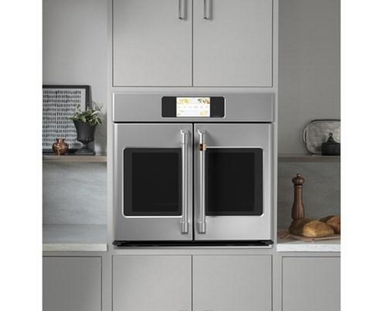 Café 30-Inch, 5.0 Cu.Ft. Built-In Single Wall Oven With True European Convection With Direct Air - CTS90FP2NS1
