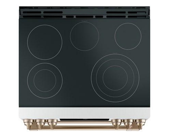Café 30-Inch Slide-In Electric Range With Convection - CCES750P4MW2