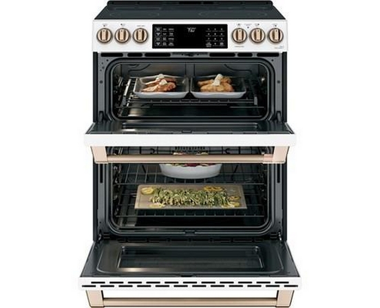 Café 30-Inch Slide-In Electric Range With Convection - CCES750P4MW2