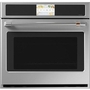 Café 30-Inch, 5 Cu.Ft. Built-In Single Wall Oven With Wi-Fi Connect - CTS90DP2NS1
