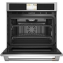 Café 30-Inch, 5 Cu.Ft. Built-In Single Wall Oven With Wi-Fi Connect - CTS90DP2NS1