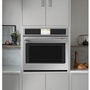 Café 30-Inch, 5 Cu.Ft. Built-In Single Wall Oven With Wi-Fi Connect - CTS90DP2NS1