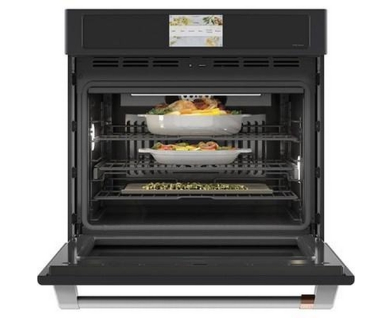 Café 30-Inch, 5 Cu.Ft. Built-In Single Wall Oven With Wi-Fi Connect - CTS90DP3ND1