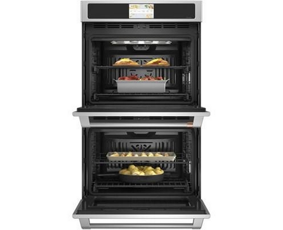 Café 30-Inch Built-In Double Wall Oven With Built-In Wifi - CTD90DP2NS1