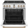 Café 36-Inch Freestanding Dual-Fuel Range With 6 Burners - C2Y366P4TW2