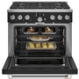 Café 36-Inch Freestanding Dual-Fuel Range With 6 Burners - C2Y366P3TD1