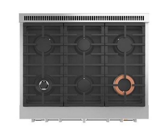 Café 36-Inch Freestanding Dual-Fuel Range With 6 Burners - C2Y366P3TD1