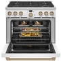 Café 36-Inch Freestanding Gas Range With Wi-Fi Connect - CGY366P4TW2