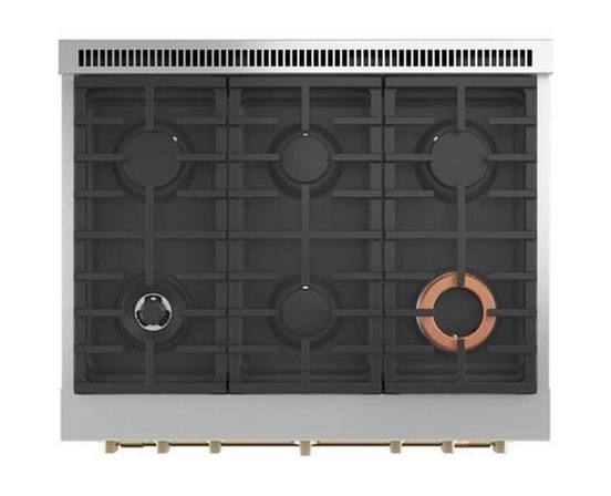 Café 36-Inch Freestanding Gas Range With Wi-Fi Connect - CGY366P4TW2