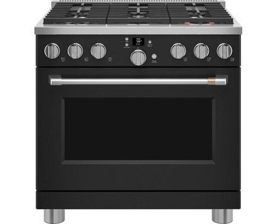 Café 36-Inch Freestanding Gas Range With Wi-Fi Connect - CGY366P3TD1