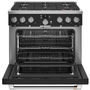 Café 36-Inch Freestanding Gas Range With Wi-Fi Connect - CGY366P3TD1