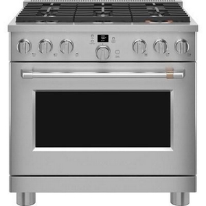 Café 36-Inch Freestanding Gas Range With Wi-Fi Connect - CGY366P2TS1