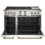 Café 48-Inch Freestanding Dual-Fuel Range With 6 Burners And Griddle - C2Y486P4TW2