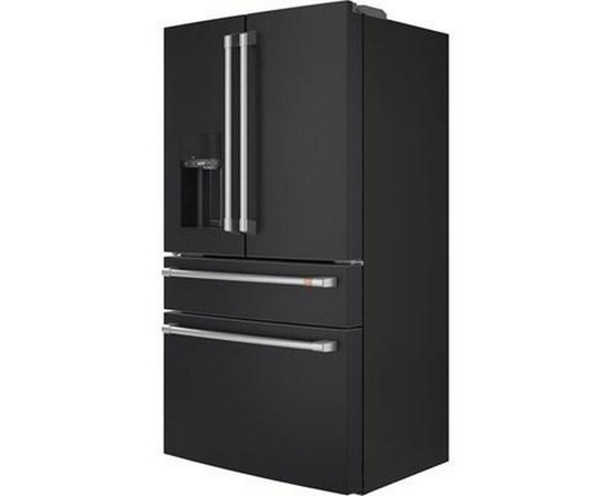 Café 36-Inch, 22.3 Cu.Ft. Counter-Depth French 4-Door Refrigerator With Wi-Fi - CXE22DP3PD1