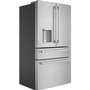 Café 36-Inch, 22.3 Cu.Ft. Counter-Depth French 4-Door Refrigerator With Wi-Fi - CXE22DP2PS1