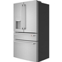 Café 36-Inch, 22.3 Cu.Ft. Counter-Depth French 4-Door Refrigerator With Wi-Fi - CXE22DP2PS1