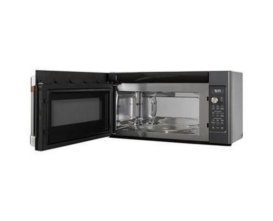 Café 30-Inch, 1.7 Cu.Ft. Over-The-Range Microwave Oven With Air Fry - CVM517P3RD1