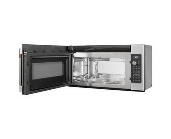 Café 30-Inch, 1.7 Cu.Ft. Over-The-Range Microwave Oven With Air Fry - CVM517P4RW2