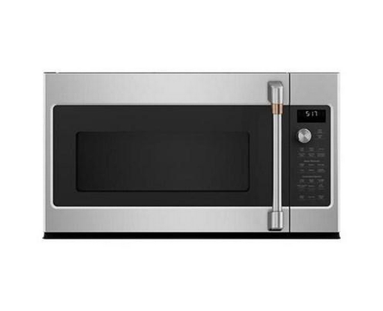 Café 30-Inch, 1.7 Cu.Ft. Over-The-Range Microwave Oven With Air Fry - CVM517P2RS1