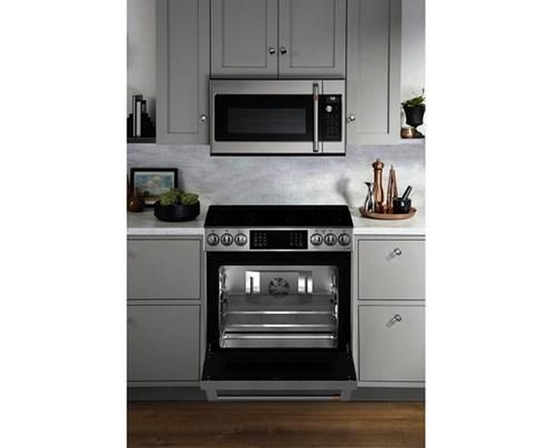 Café 30-Inch Freestanding Electric Range With Wi-Fi - CRS70XAWCS1