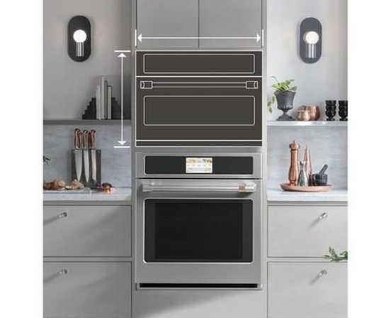 Café 30-Inch, 1.7 Cu. Ft. Built-In Custom Speed Oven Five In One With 120V Advantium® Technology - CSB913P2VS1
