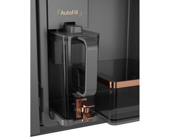 Café 36-Inch, 23.2 Cu. Ft. Smart Counter-Depth 4-Door French-Door Refrigerator - CJE23DP2WS1