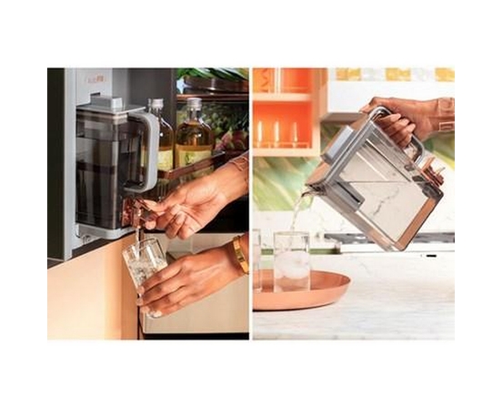 Café 36-Inch, 23.2 Cu. Ft. Smart Counter-Depth 4-Door French-Door Refrigerator - CJE23DP4WW2