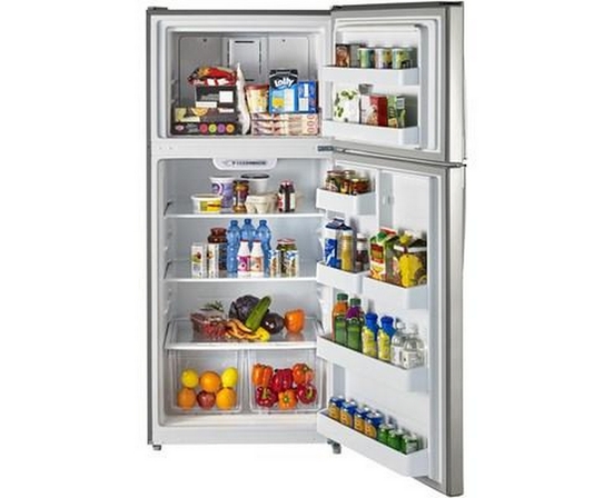 Moffat 30-Inch, 18 Cu. Ft. Top Freezer Refrigerator - MTE18GSKSS