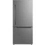 Moffat 30-Inch, 18.6 Cu.Ft. Freestanding Bottom Freezer Refrigerator With Led Lighting - MDE19DSNKSS