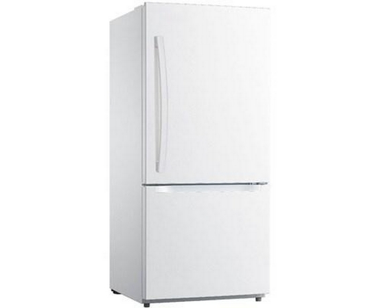 Moffat 30-Inch, 18.6 Cu.Ft. Freestanding Bottom Freezer Refrigerator With Led Lighting - MDE19DTNKWW