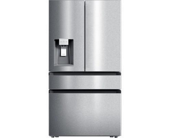Moffat 36-Inch, 21.6 Cu. Ft. French 4-Door Refrigerator With Dispenser - MYE22HYPKFS